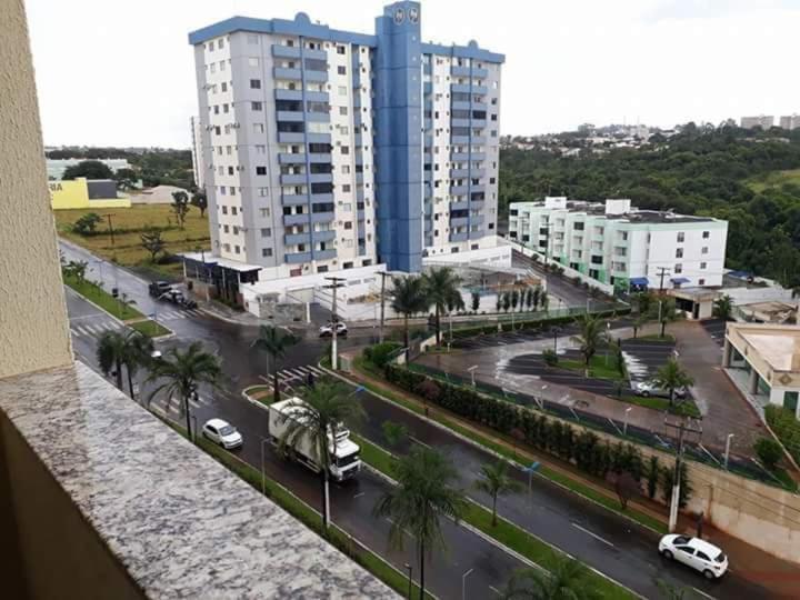 Hotel Golden Dolphin Resort - Flat No Decimo Andar Quarto Com Varanda กัลดัสโนวัส ภายนอก รูปภาพ