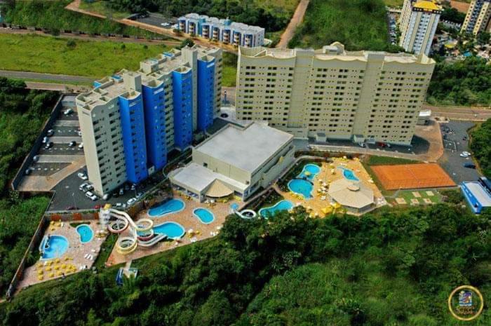Hotel Golden Dolphin Resort - Flat No Decimo Andar Quarto Com Varanda กัลดัสโนวัส ภายนอก รูปภาพ